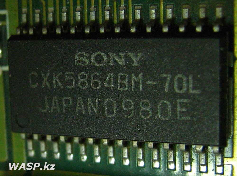 Sony CXK5864BM-70L чип памяти 8-BIT HIGH SPEED CMOS STATIC RAM