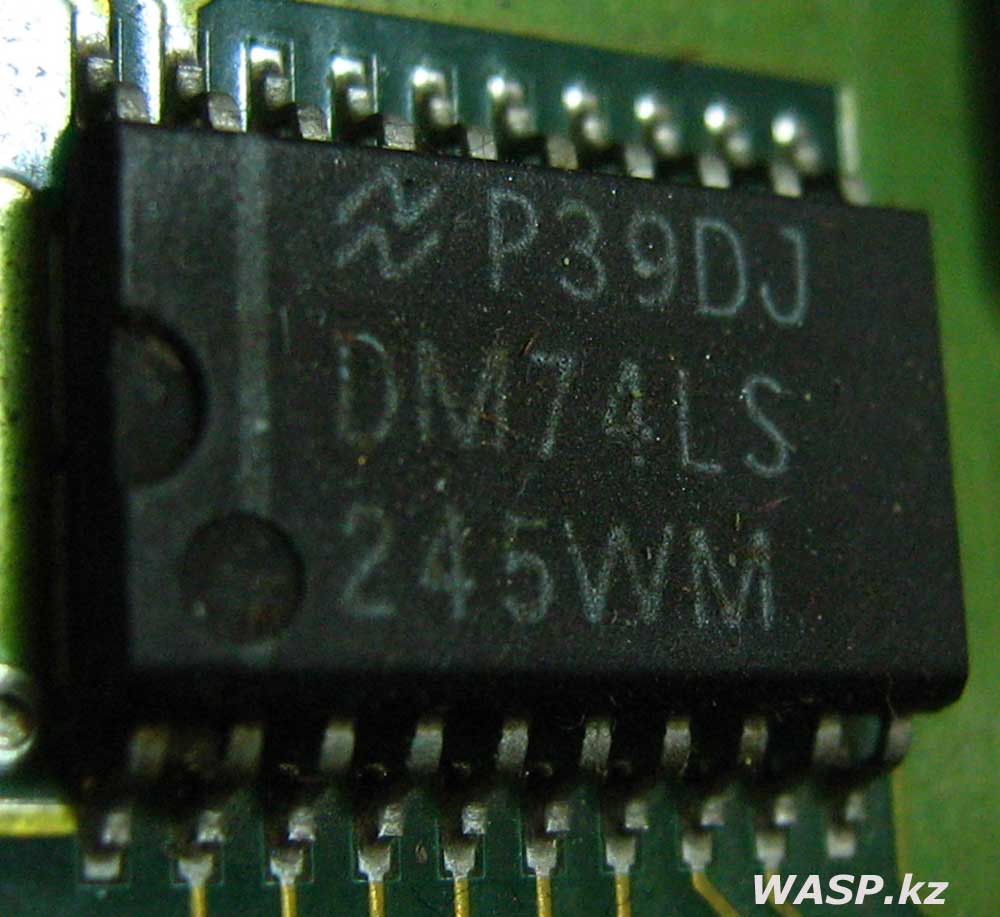 P39DJ DM74LS 245WM чип 3-STATE Octal Bus Transceiver