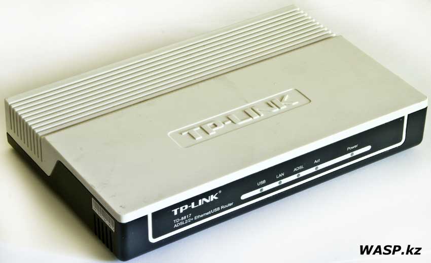 TP-LINK TD-8817 обзор и разборка ADSL модема