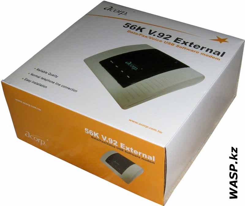 external modems drivers Acorp 56K V.92 Sprinter@56K EUSS+