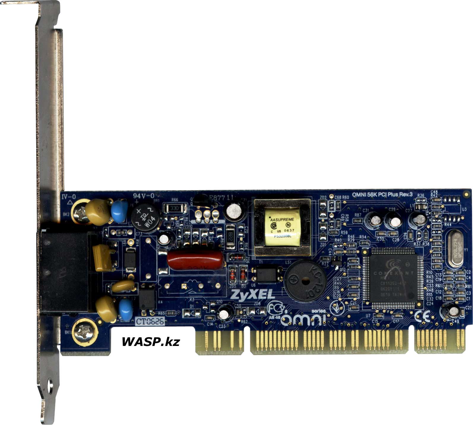 ZyXEL OMNI 56K PCI Plus Rev.3 DialUp факс-модем