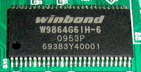 winbond W9864GGIH-6