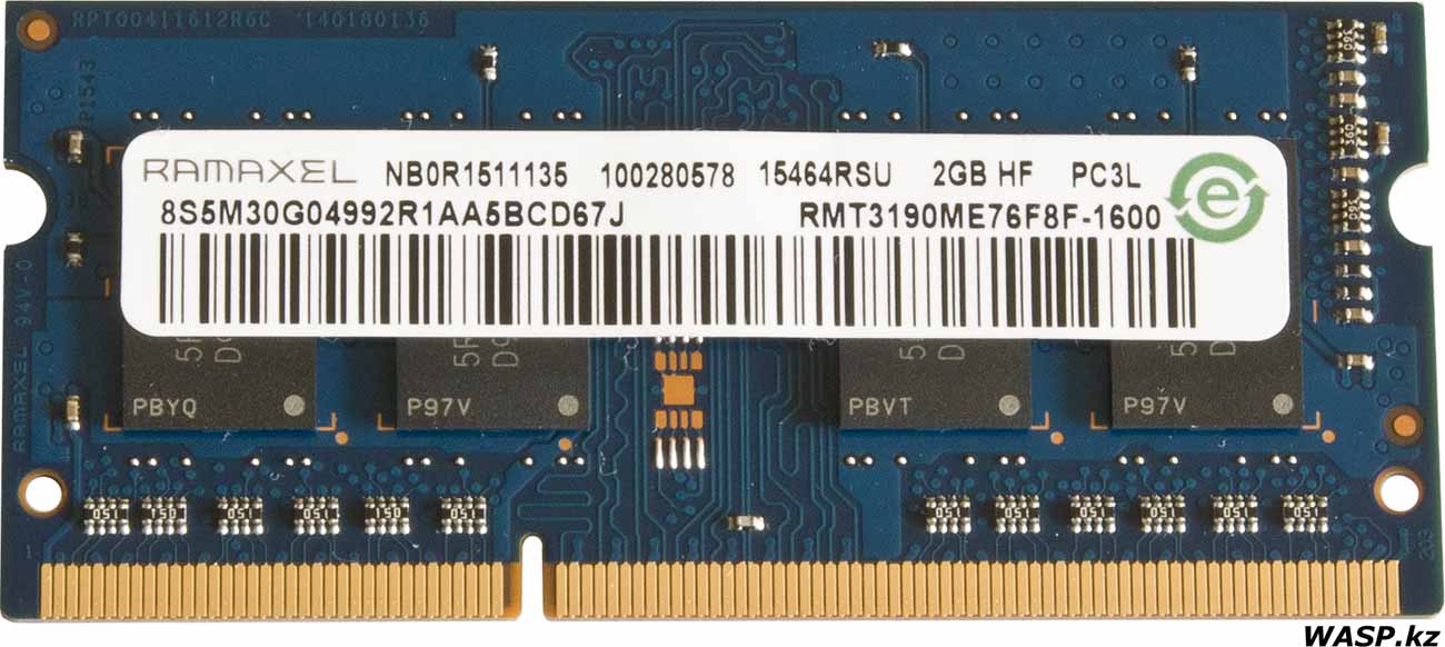 Ramaxel RMT3190ME76F8F-1600 обзор памяти