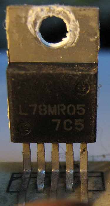 L78MR05 регулятор напряжения на 5 вольт