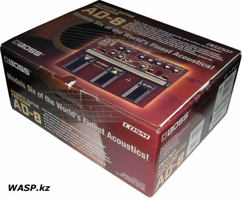 коробка BOSS AD-8 гитарный процессор