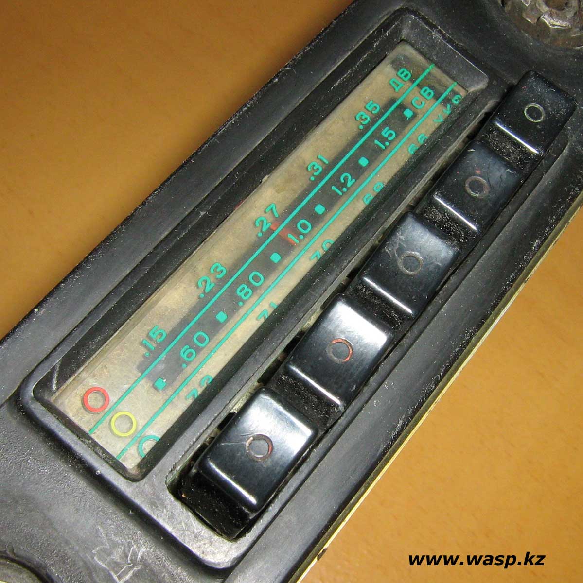 шкала советского радиоприемника