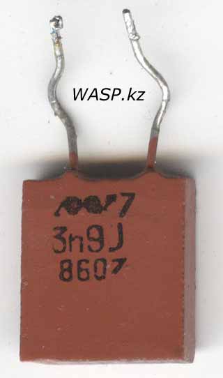 маркировка конденсатора 3n9J или 392