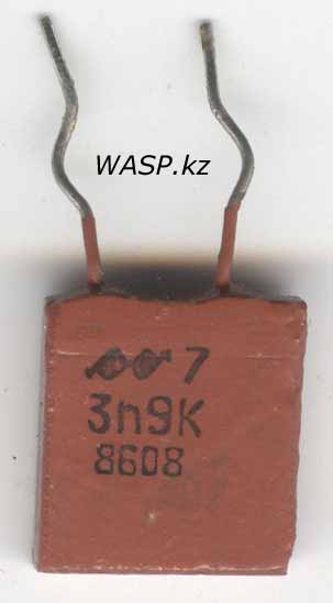 маркировка конденсатора 3n9K или 392