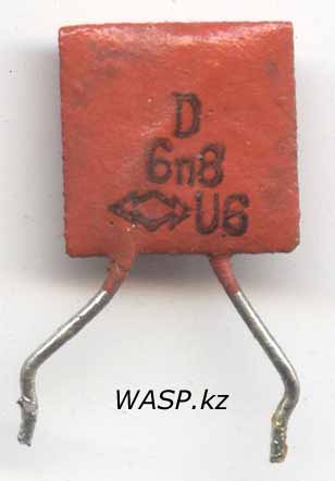 Маркировка конденсатора 6n8 или 682