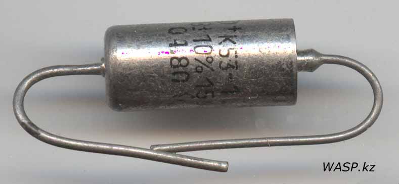 конденсатор от Элитана, К53-1, 68 ±10%, 15 в