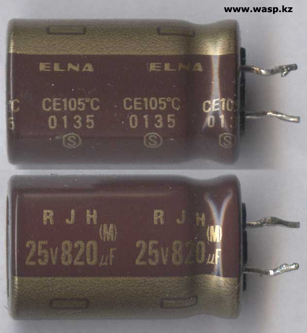 логотип Elna конденсатор RJH 0135