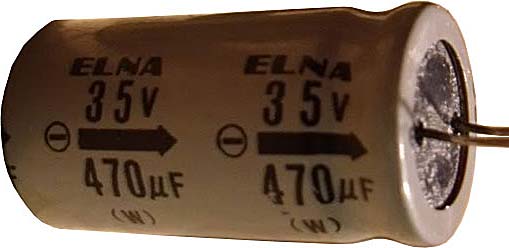 Конденсатор ELNA 470 мкФ на 35 вольт