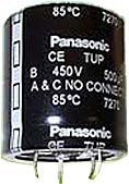 конденсатор Matsushita с новой маркировкой Panasonic