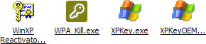 Windows XP 7 10 activation WPA Key