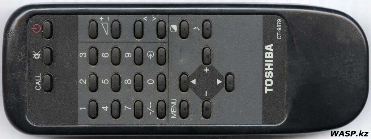 Toshiba CT-9879 обзор пульта дистанционного управления
