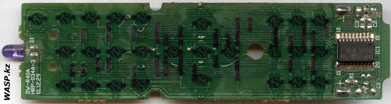 DHR-2008-TM чип в ПДУ Daewoo R-40A01, схема