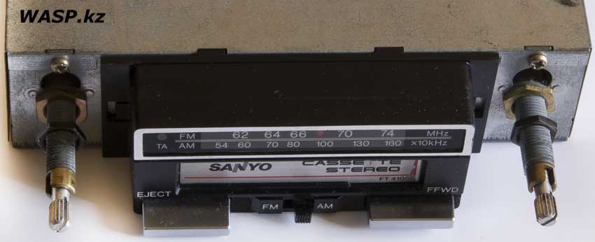 Sanyo FT 4100 полное описание, Японская магнитола