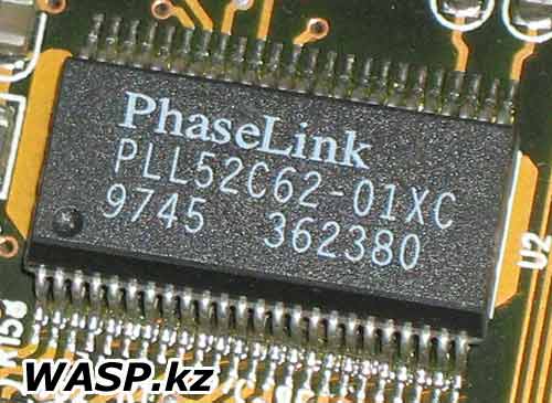 Phase Link PLL52C62-01XC на GIGABYTE GA-586S4 Rev 1.2