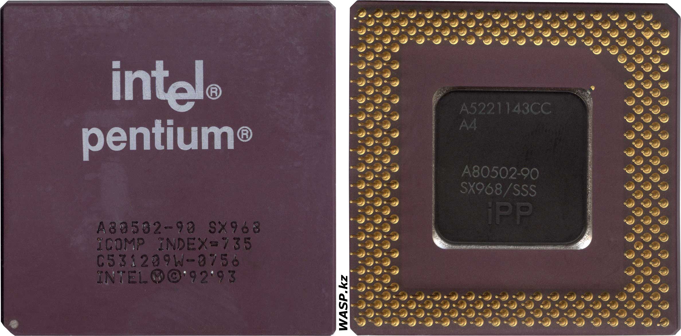 A5221143CC A4 iPP P54C Pentium второго поколения
