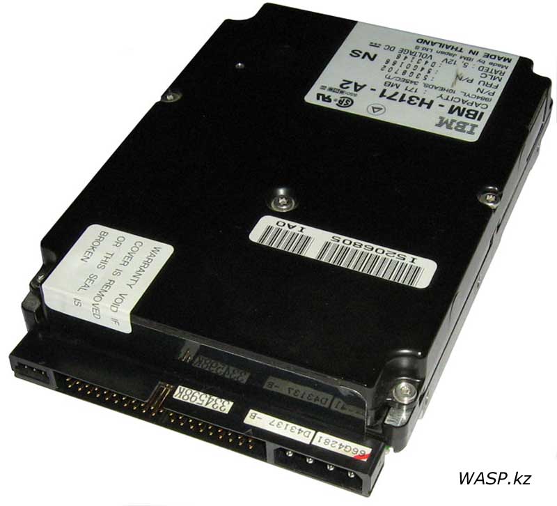 IBM-H3171-A2, 171 MB, IDE жесткий диск, обзор