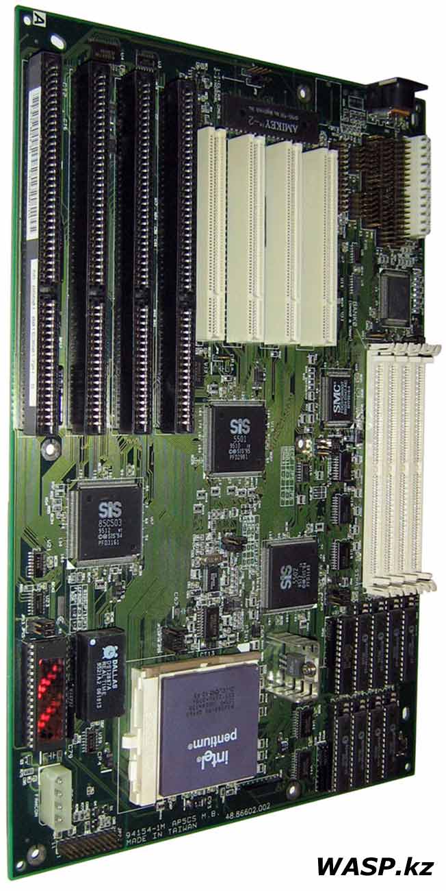 Acer AP5CS Intel Socket 7 94154-1M AP5CS обзор матплаты
