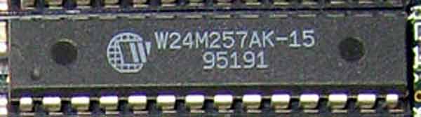 W24M257AK-15 кэш память на Acer AP5CS