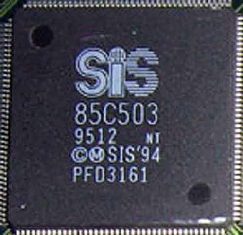 SiS 85C503 чипсет на матплате Acer AP5CS
