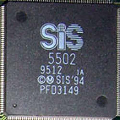 SiS 5502 микросхема на материнской плате Acer AP5CS