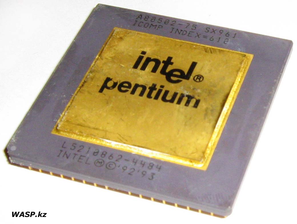 Intel Pentium A80502-75 SX961