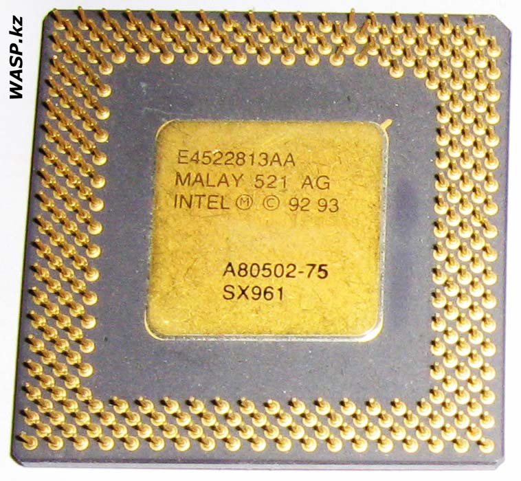 E4522813AA процессор Пентиум первый