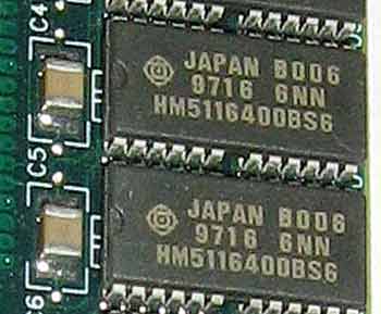 Hitachi HM5116400BSG чипы памяти SIMM ОЗУ