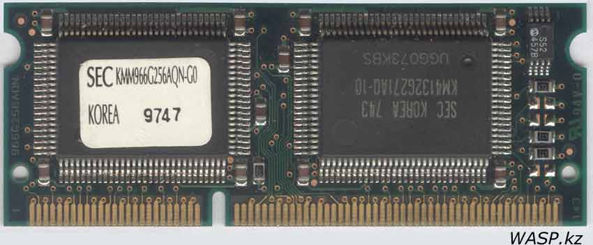 SEC KMM966G256AQN-G0 память на ноутбук и принтер