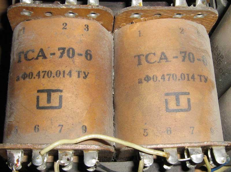 ТСА-70-6 маркировка а Ф0.470.014 ТУ