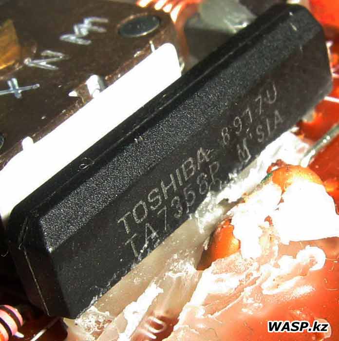 Toshiba TA7358P это микросхема FM FRONT-END