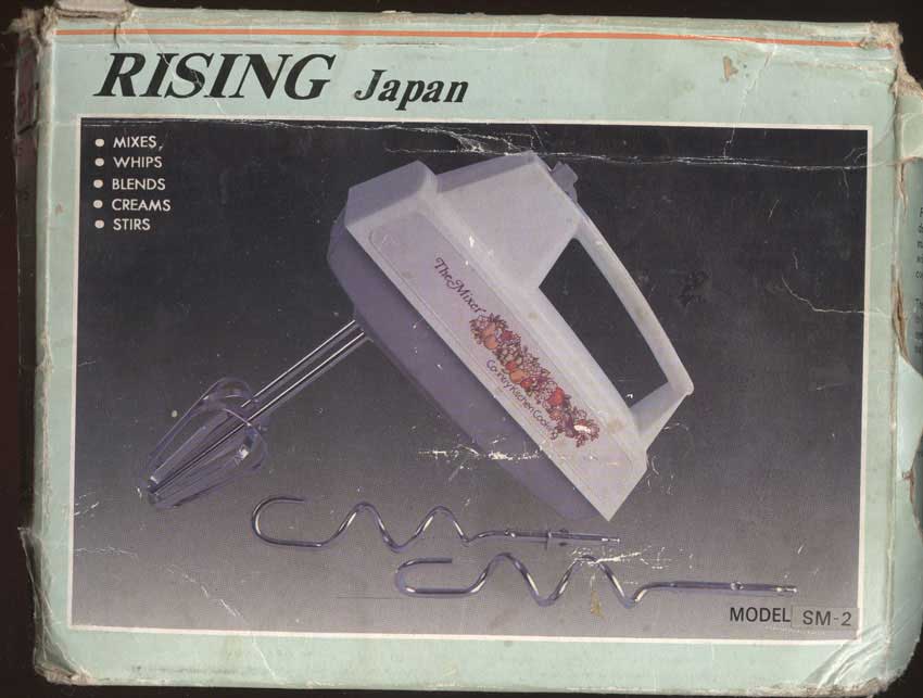 Упаковка миксера Rising SM-2