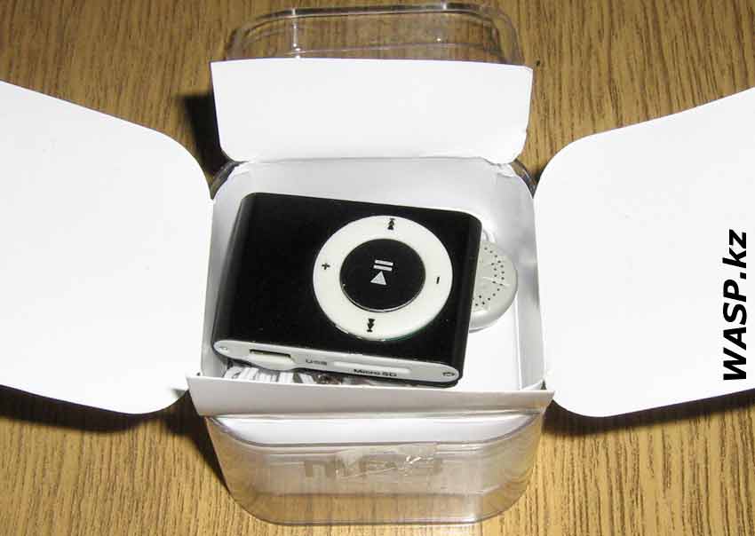  iPod shuffle китайский MP3 плеер, копия