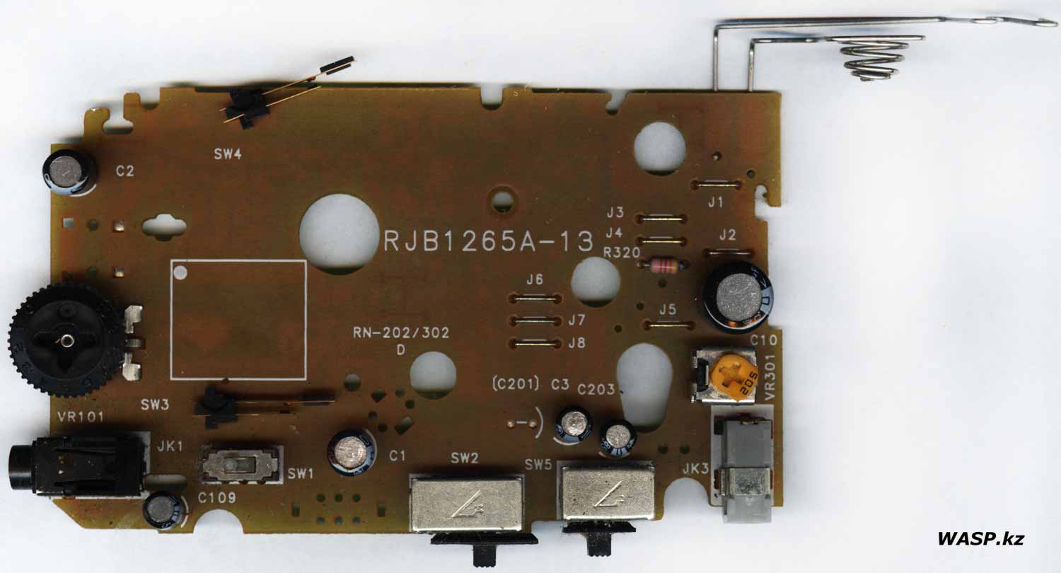 RJB1265A-13 плата диктофона Panasonic RN-202