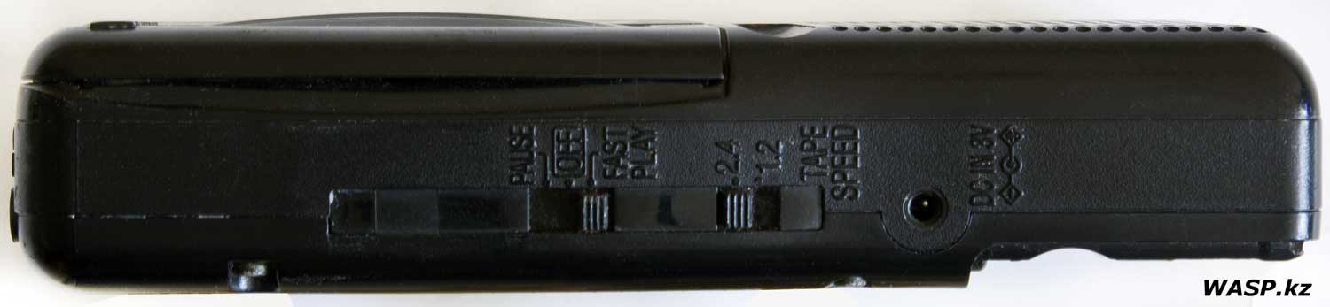 Panasonic RN-202 обзор, японский диктофон микрокассеты