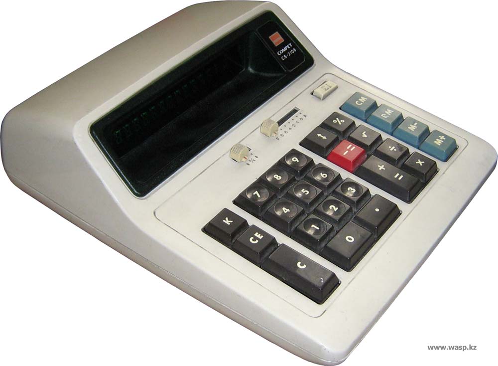 Калькулятор Sharp Compet CS-2108 - обзор и описание