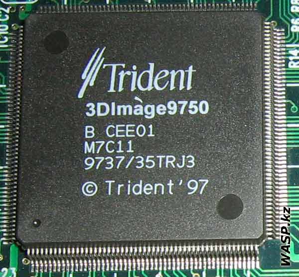 Trident 3DImage9750 B CEE01 M7C11 9737/35TRJ3 видео процессор