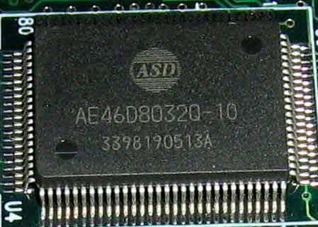 ASD AE46D8032Q-10 память видеокарты тип EDO